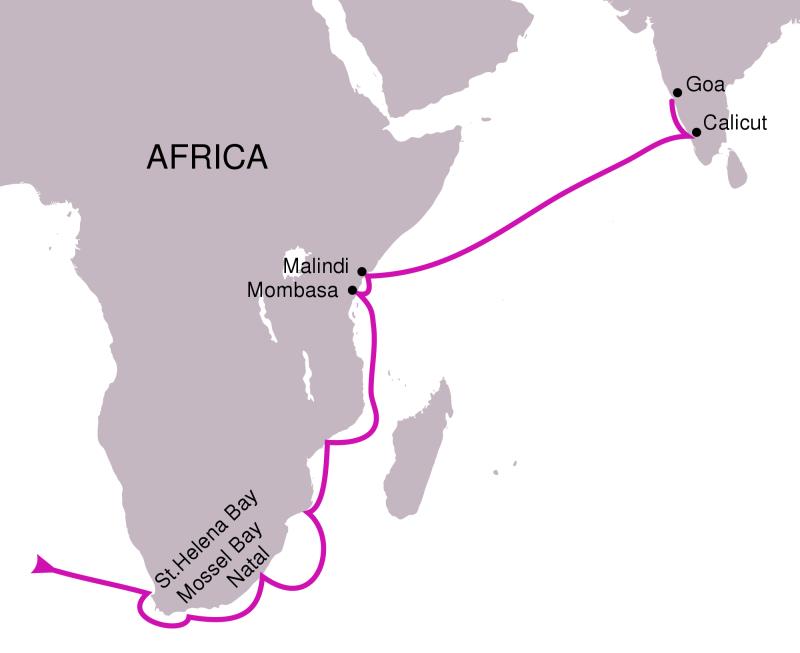 History Trivia Question: Who were the first Europeans to reach India by sea routes for trade?