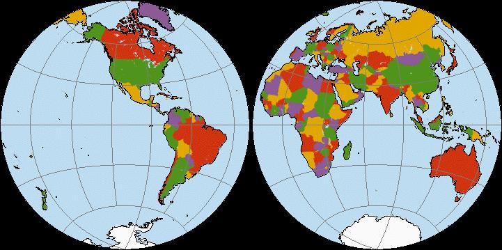 География Вопрос: В какой части света из перечисленных расположено самое маленькое по площади государство (если сравнивать только государства-члены ООН)?
