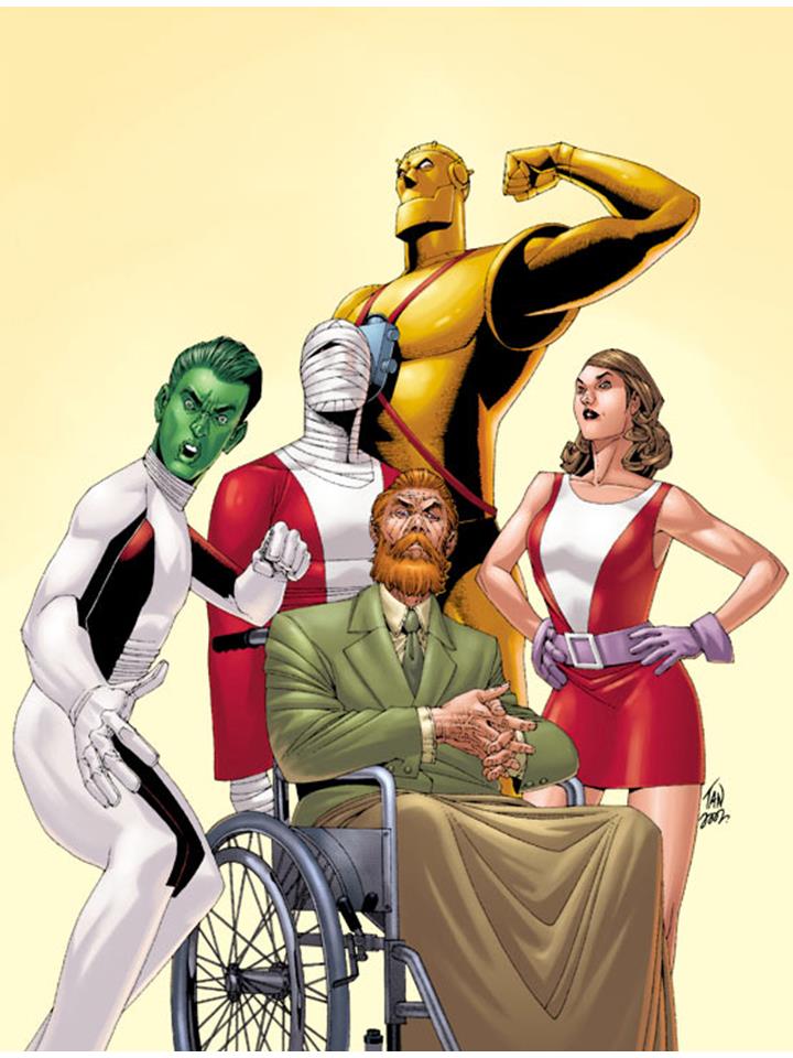 Culture Trivia Question: Who are these comic book heroes?