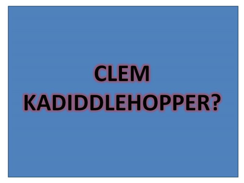 Movies & TV Trivia Question: Who was Clem Kadiddlehopper?