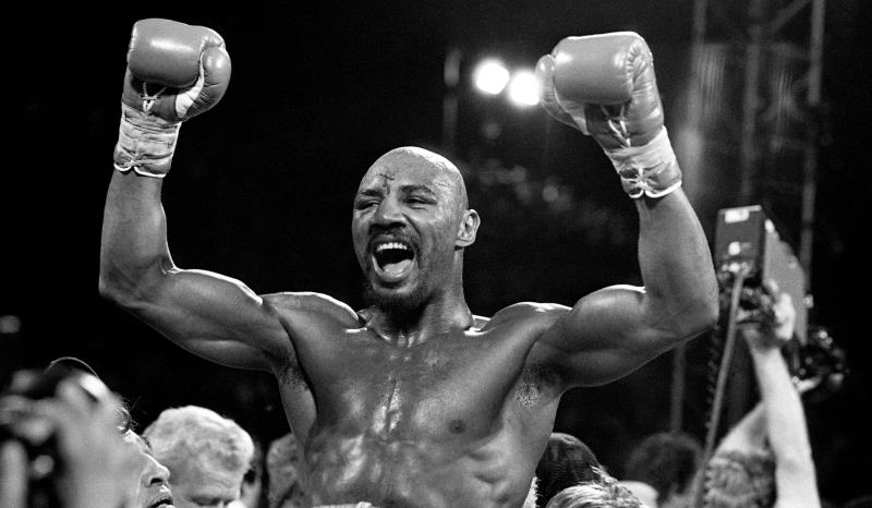 History Trivia Question: Who was Marvelous Marvin Hagler's first World Middleweight title shot against ?
