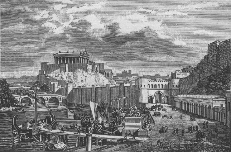 История Вопрос: Известно, что Рим стоит на семи холмах. А на каком именно холме появились первые поселения будущего Рима?