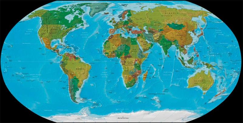География Вопрос: Какая из этих четырёх самых больших по численности населения стран мира имеет самую высокую плотность населения?