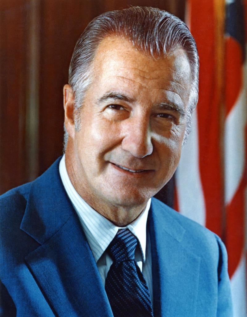 Society Trivia Question: When did Vice President Spiro Agnew resign his office amidst a federal indictment?