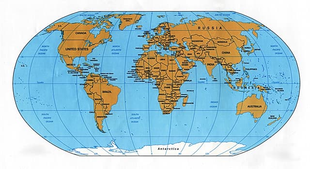 Geography Trivia Question: What is the third largest continent by area in the world?