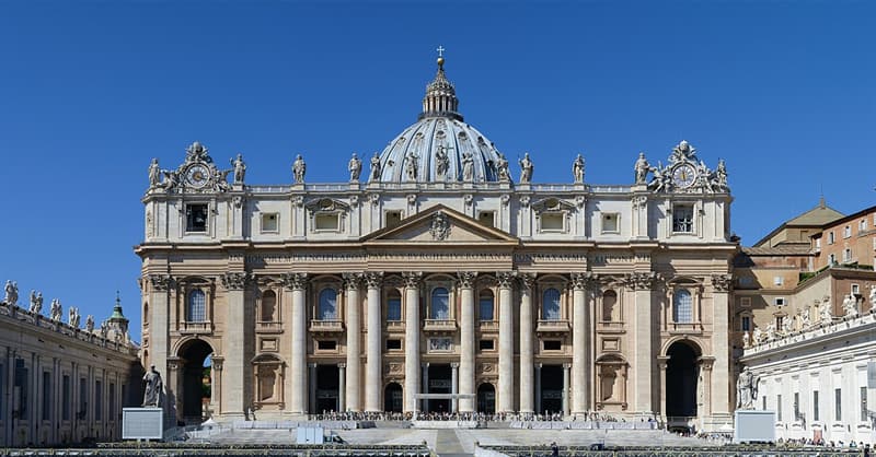 Society Trivia Question: Is it true that St.Peter's Church in Rome is a cathedral and not a basilica?