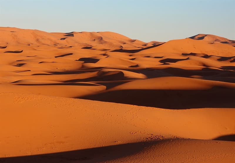 Geography Trivia Question: Libya and another North African nation are both ninety percent desert. What is the other nation?