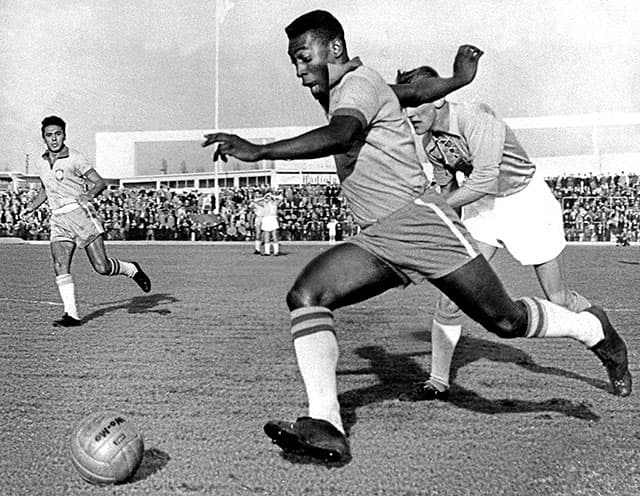 Society Trivia Question: Pele played soccer for what team in 1975-77?