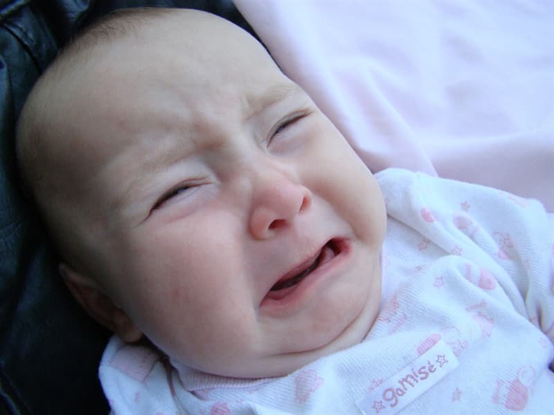 Science Trivia Question: What color of a room makes babies cry and tempers flare?