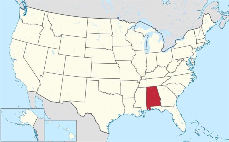 География Вопрос: Какой город является столицей штата Алабама?