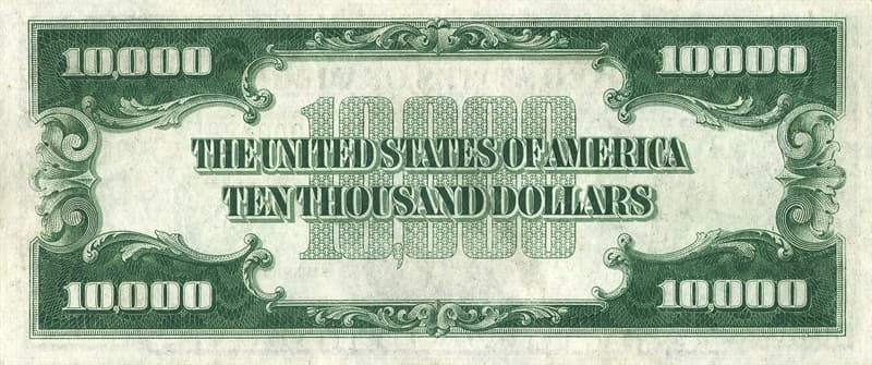 Society Trivia Question: Who is on the $10,000 bill?