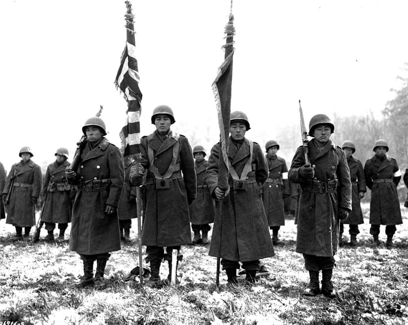 History Trivia Question: What was the Unit designation of the Japanese - American unit that fought in Europe during WWII?