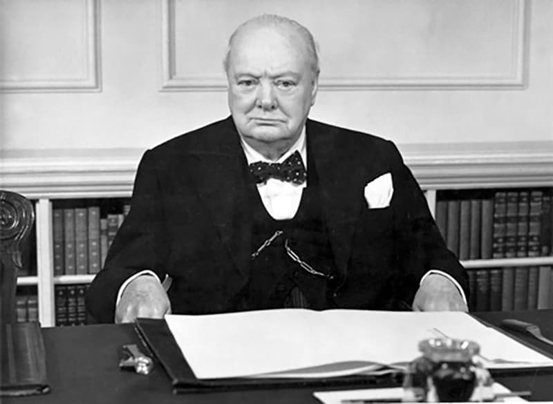 History Trivia Question: What was Winston Churchill's reaction when he heard of Japan's attack on Pearl Harbor?