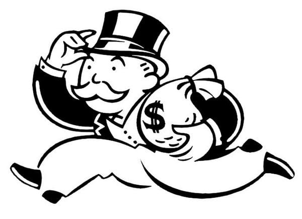 Culture Trivia Question: What is the name of the man with the mustache and top hat who serves as the mascot of the game Monopoly?