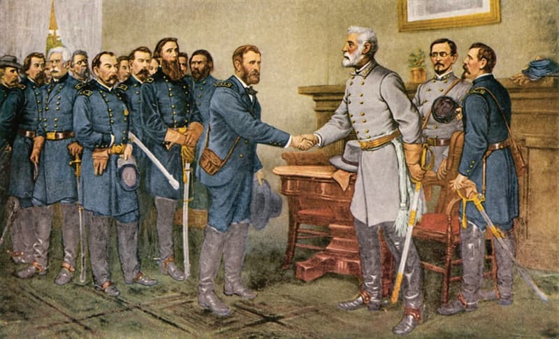 History Trivia Question: When did Confederate Gen. Robert E. Lee surrender his army to Union Gen. Ulysses S. Grant at Appomattox Court House in Virginia?