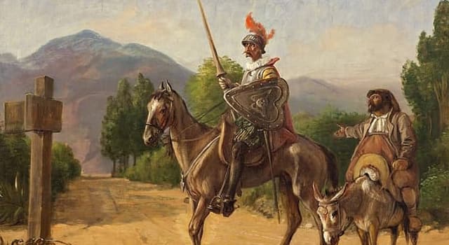 Culture Trivia Question: Who wrote Don Quixote?