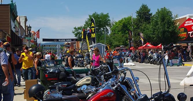 Sport Trivia Question: Motorcycle Week (or Bike Week) is held every March in which location?