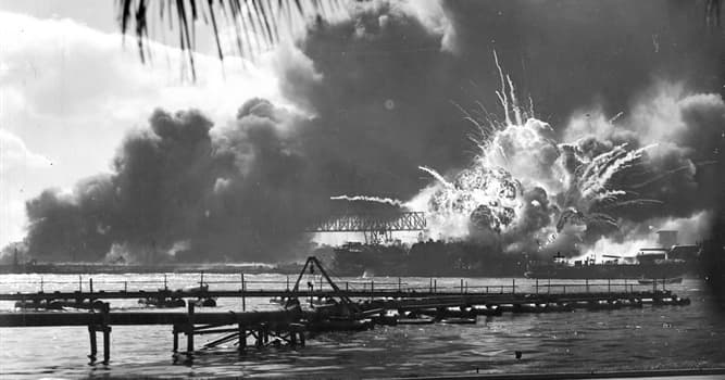 History Trivia Question: During what war was Pearl Harbor bombed?