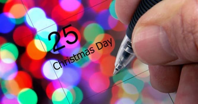 Science Trivia Question: There are 365 days in a year. What number is Christmas Day?