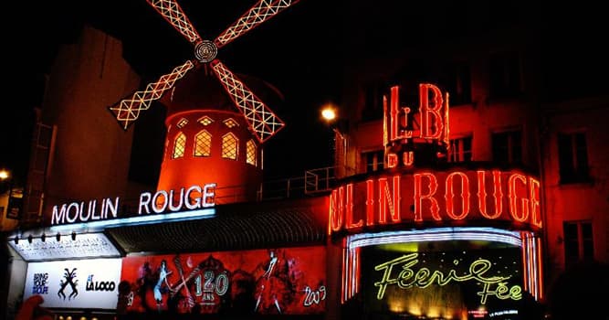 Culture Trivia Question: What beverage is traditionally included into the price of the ticket for the Moulin Rouge show?