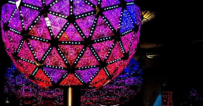 Culture Trivia Question: Where is the annual New Year's Eve ball drop held?