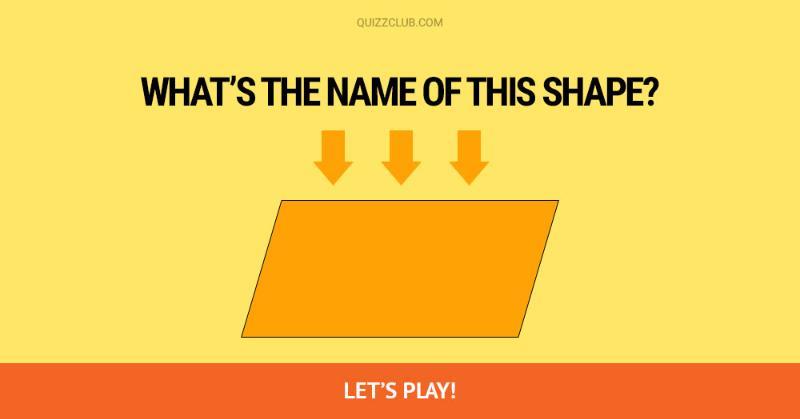 IQ Quiz Test: Can You Name More Shapes Than An 11 Year Old?