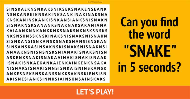 language Quiz Test: Only 1% Can Find The Correct Word. Can You??