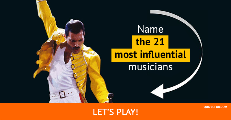 celebs Quiz Test: Can You Name These 21 Most Influential Musicians Of All Time?
