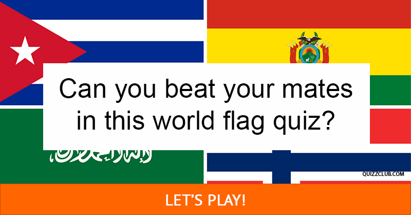 Geography Quiz Test: Can you beat your mates in this world flag quiz?