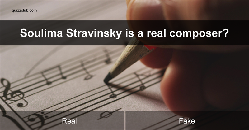 Society Quiz Test: Can you identify the real composers from the made up names?