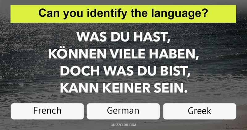 language Quiz Test: Can You Identify These 15 Languages Just By Looking At Them?