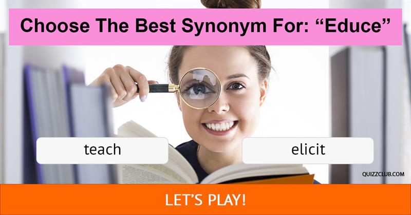 language Quiz Test: Only People With A PhD Passed This Synonym Test