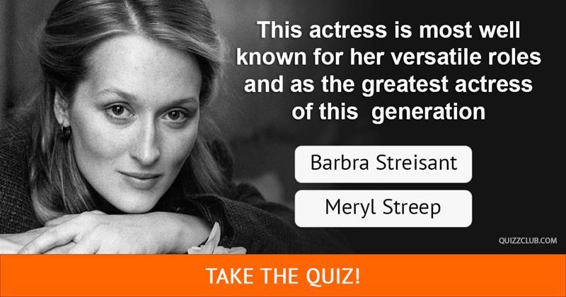 Movies & TV Quiz Test: Can You Name These 21 Influential Actresses By A Picture And A Hint?