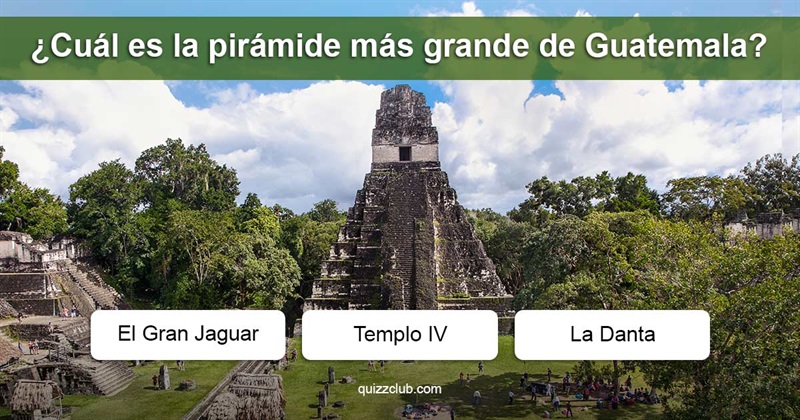 Geografía Quiz Test: Cultura General de Guatemala