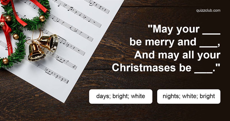 music Quiz Test: The Hardest Christmas Lyrics Quiz You'll Ever Take
