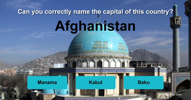 Geography Quiz Test: Can you correctly name the capitals of all these countries?