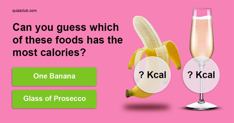 knowledge Quiz Test: Can you guess which of these foods has the most calories