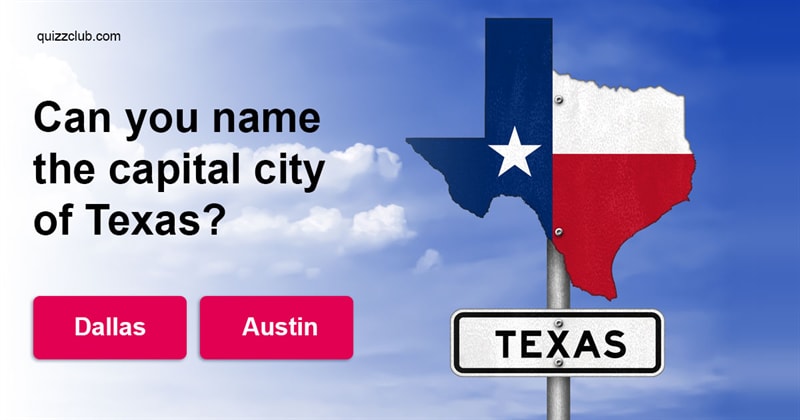 Geography Quiz Test: Can You Name The Capital City Of These U.S. States?
