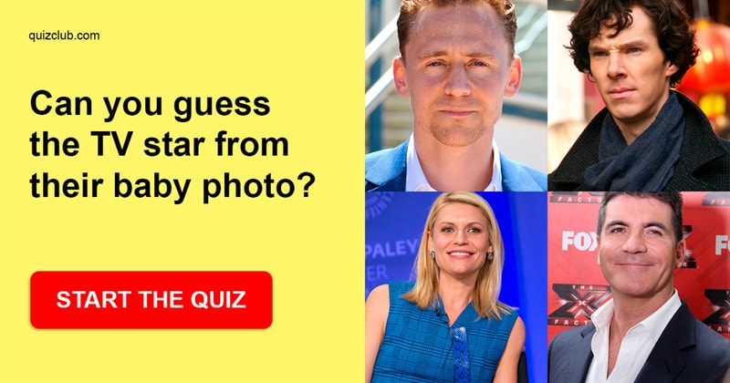 Movies & TV Quiz Test: Can you guess the TV star from their baby photo?
