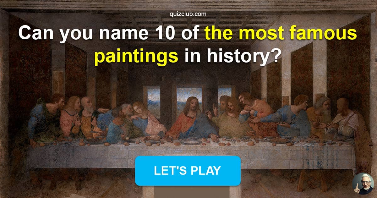 Can You Name Of The Most Famous Trivia Quiz Quizzclub