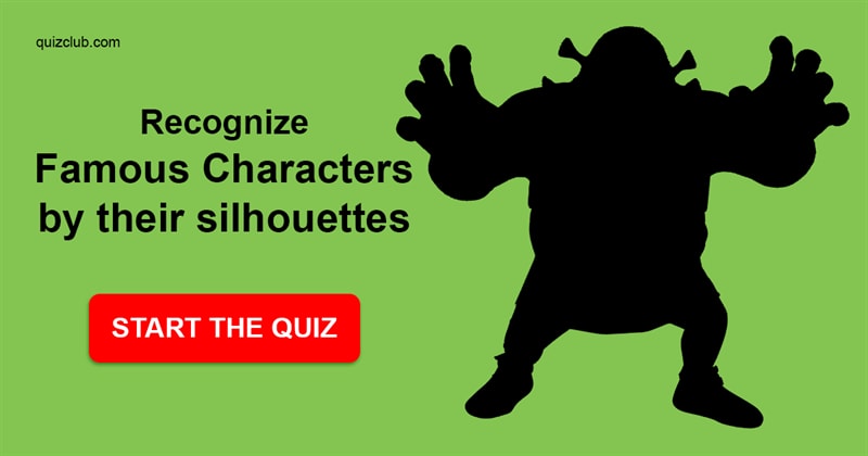 Movies & TV Quiz Test: Can You Name The Famous Characters Just By Their Silhouettes?