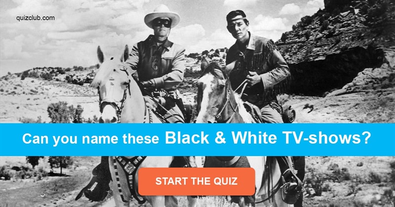 Movies & TV Quiz Test: Can You Name These Black And White TV Shows?