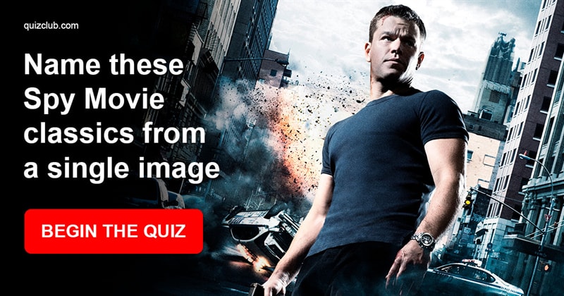 Movies & TV Quiz Test: Name these Spy Movie classics from a single image