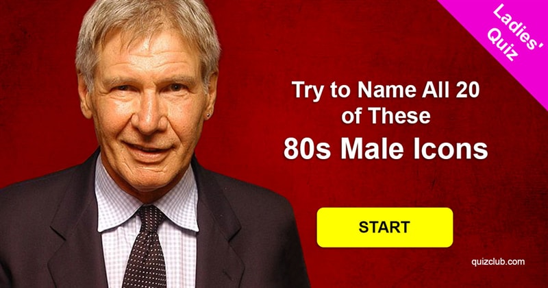 celebs Quiz Test: Only 1 In 50 Women Remember All 20 Of These 80s Male Icons
