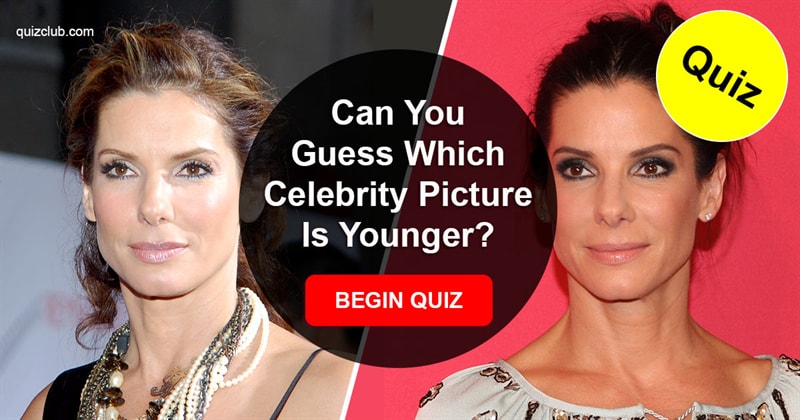 Movies & TV Quiz Test: Can You Guess Which Celebrity Picture Is Younger?