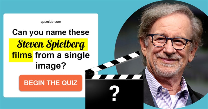 Movies & TV Quiz Test: Can you name these Steven Spielberg films from a single image?