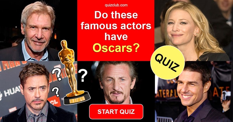 Movies & TV Quiz Test: Only Real Movie Buffs Can Tell Which Of These Actors Have Oscars