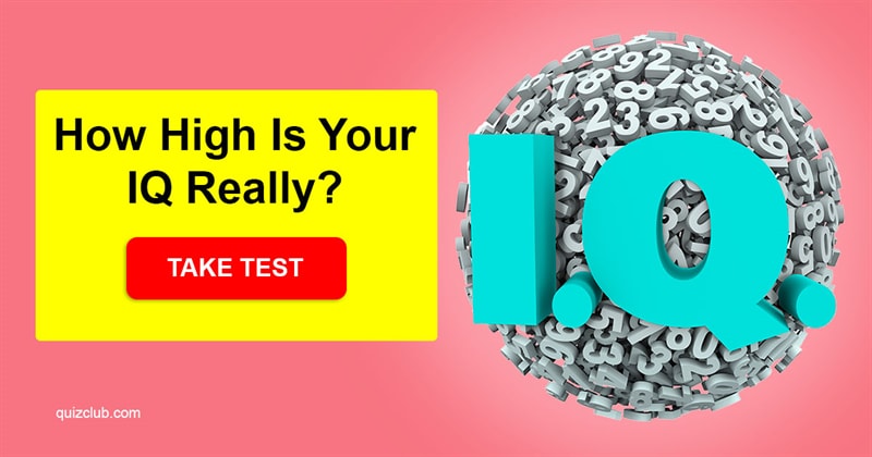 IQ Quiz Test: What's Your I.Q. On A Scale From 1 To 25?