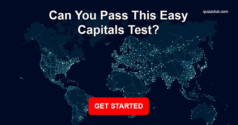 Geography Quiz Test: Can You Pass This Easy Capitals Test?