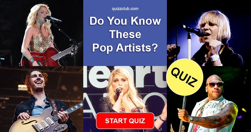 music Quiz Test: Do You Know These Pop Artists?